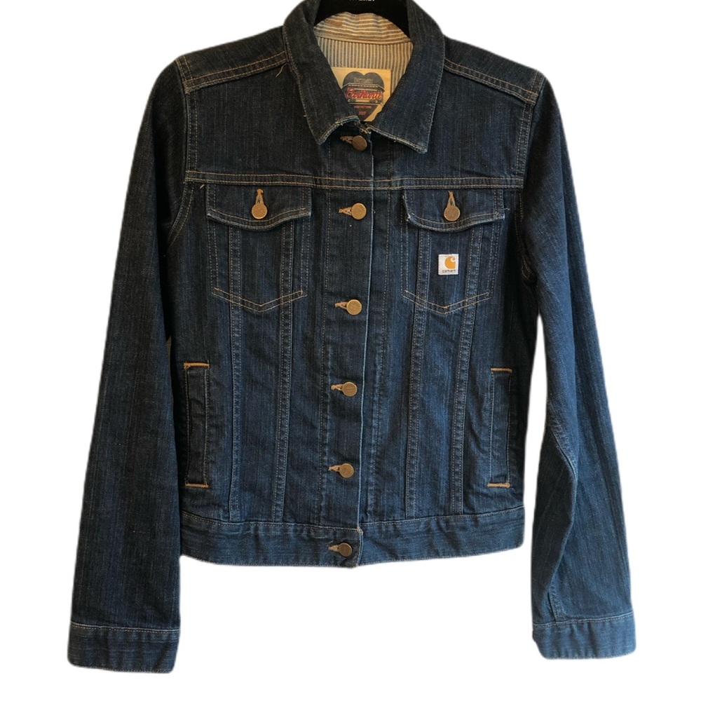 COPY - Carhartt Women’s Dark Denim Jean Jacket Size M
